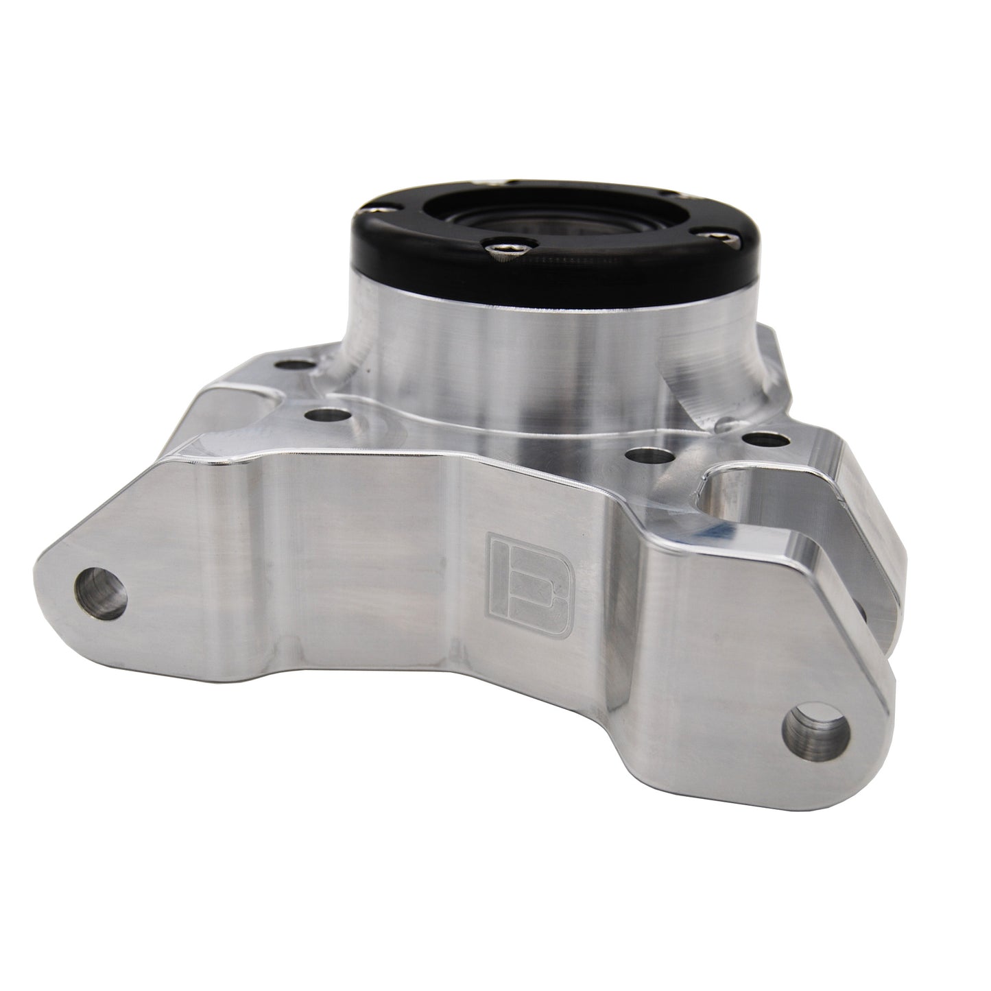 Capped RZR Turbo S Billet Rear Bearing Carrier/Spindle